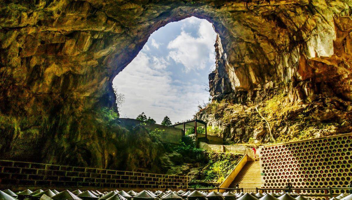 原创梦幻洞中的美景,九皇山猿王洞风景区