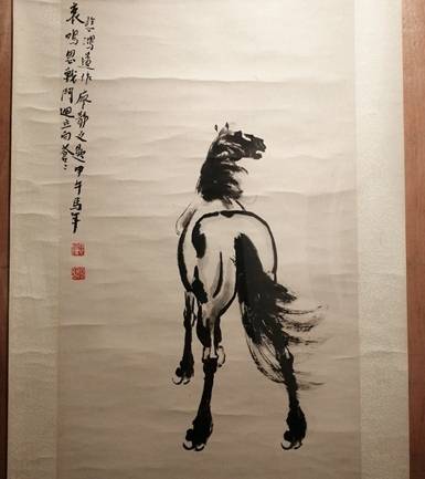 徐悲鸿真迹首次在岳阳展出