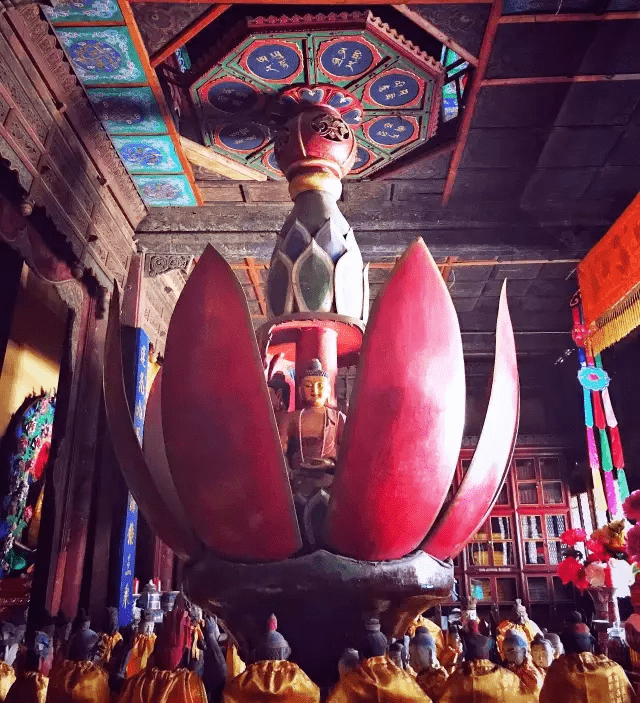 山西五台山塔院寺明代转轮藏中层