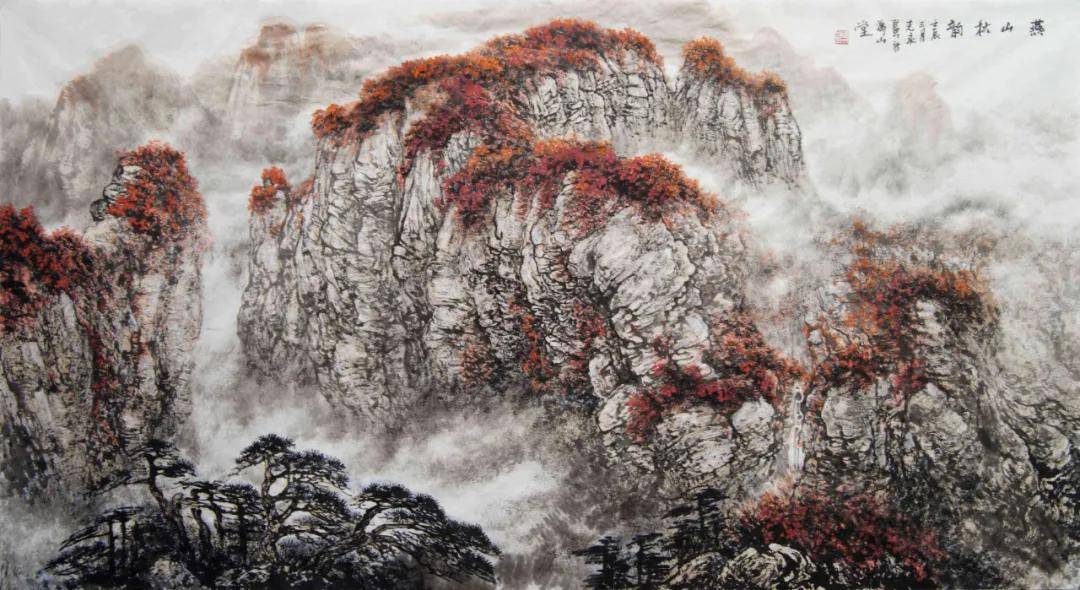 67山石在心中山水画大家陈克永的家山情怀