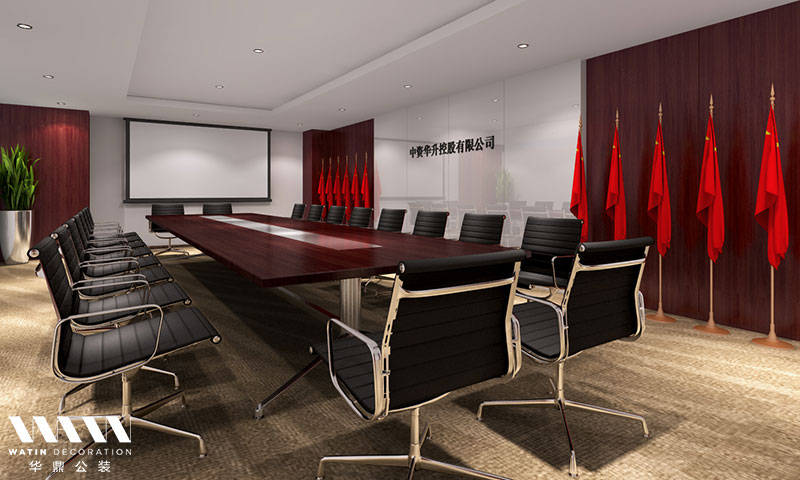 华鼎作品丨15个庄重严肃的大型会议室设计