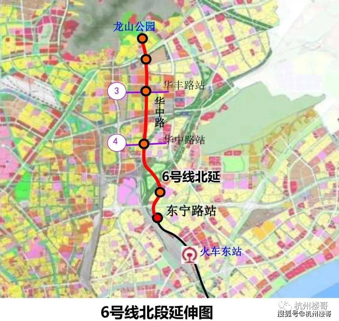 从9号线昌达路站出发,经原钱江开发区延伸至塘栖工业园,长13公里,设