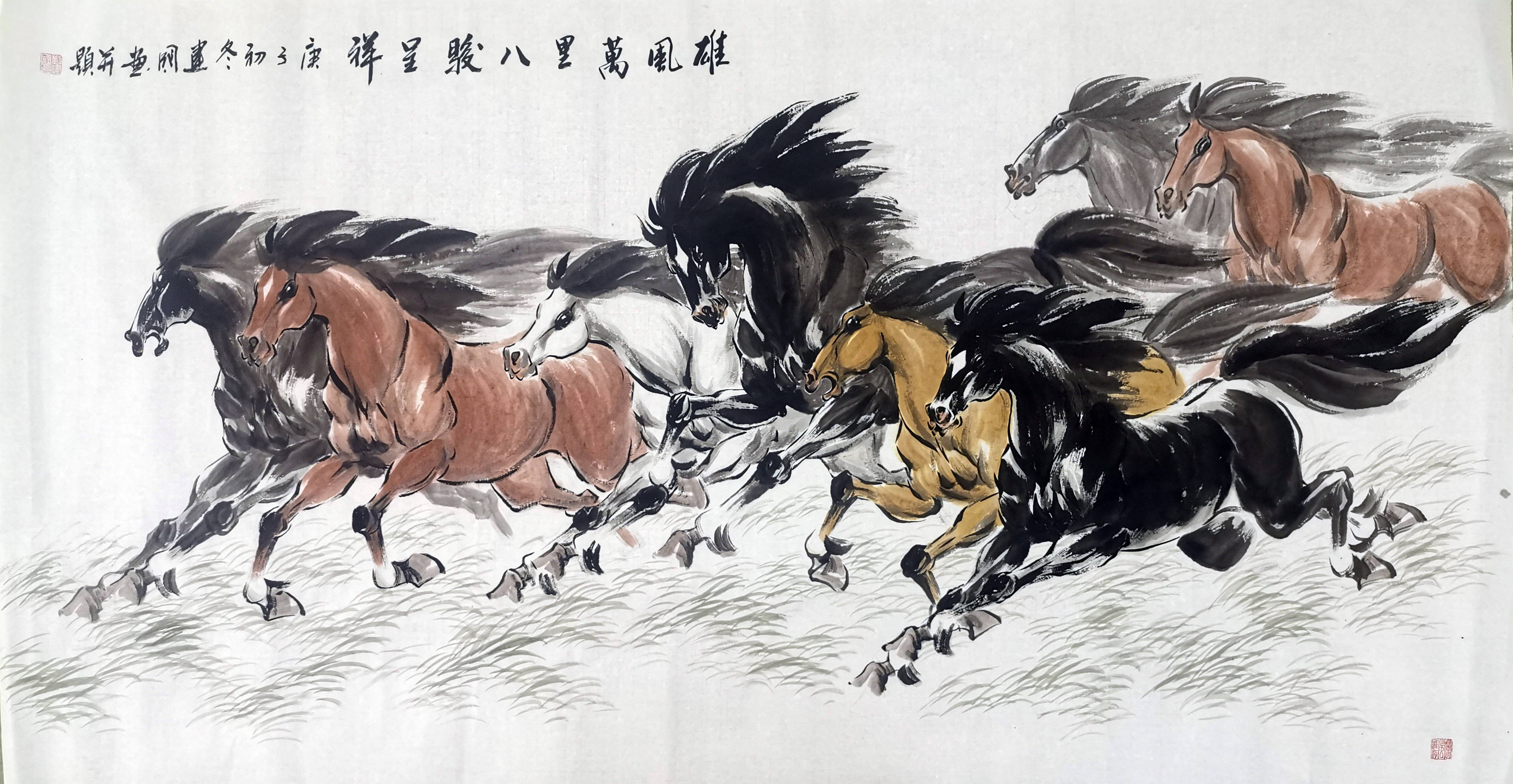 当代画马艺术名家作品欣赏——画家刘建国