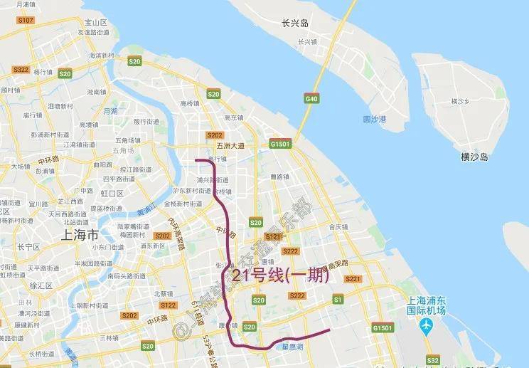 19,20,21,23号线……上海2021年规划新增地铁线路最新