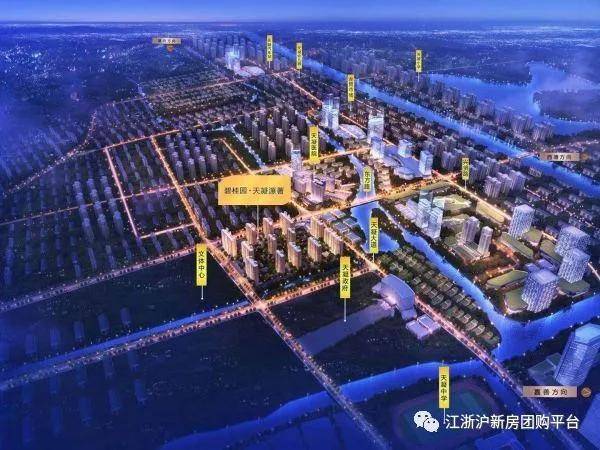 嘉善北部新城,稀缺品质高层 沪嘉城际轻轨第二站 嘉善中新产业园区