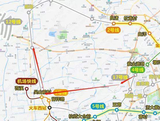 杭州地铁17号线线路图,杭州地铁20号线线路图 重磅杭州地铁四期规划真的来了或将新建这7条线路附详细解读