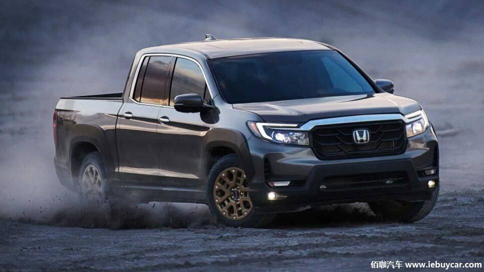 2021款本田ridgeline皮卡起售价约23.6万元 搭3.5l直喷v6发动机