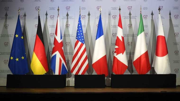 七国集团将在今年6月召开实体峰会