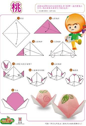 适合陪孩子一起玩的水果折纸教程,简单有趣又益智,赶紧收藏吧