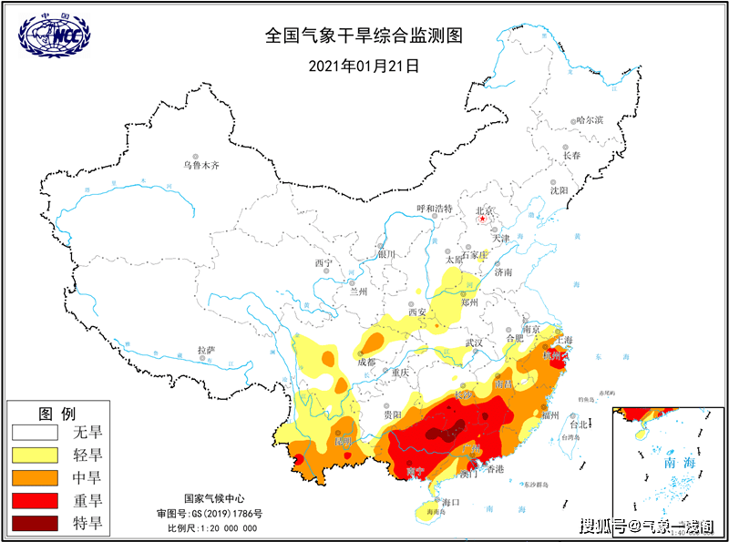 华南气象干旱到,南方旱情发展?分析:3波冷空气,连阴雨