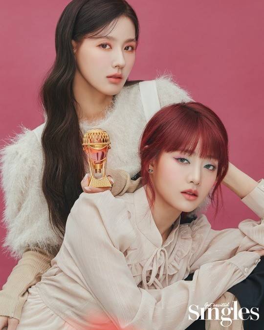 精致甜美!(g)i-dle赵美延minnie携手拍杂志写真