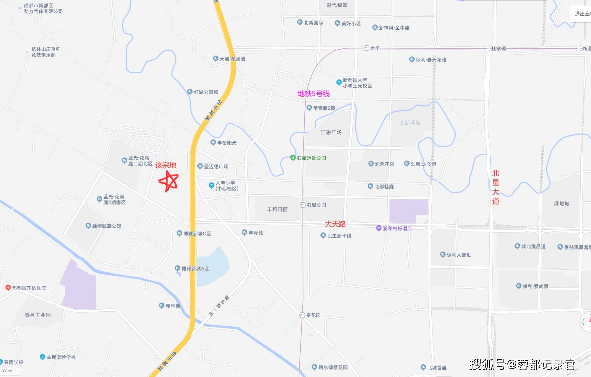 新都区2021年首宗土地拍卖信息龙湖溢价1471拿下大丰街道宗地