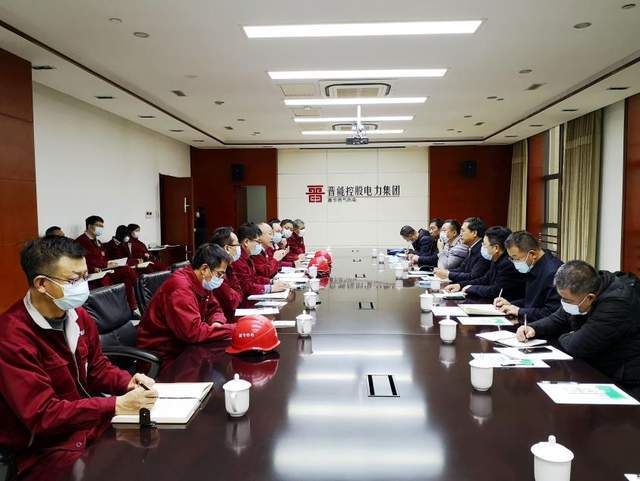 晋能控股集团李国彪在嘉节燃气热电调研慰问