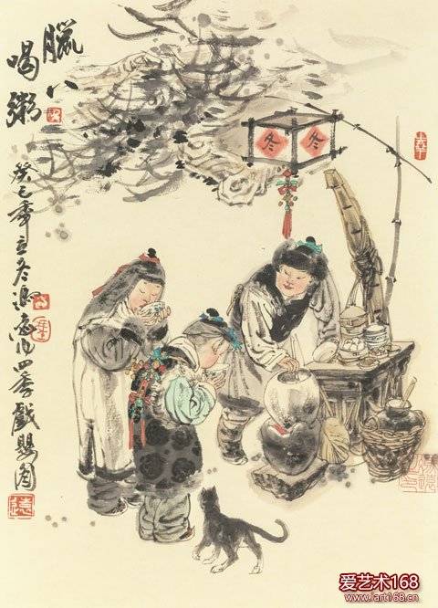 大慧大器大任的中国画家冯远绘画作品欣赏