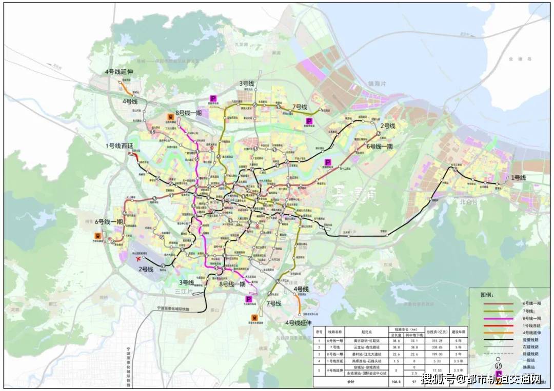 南昌市城市轨道交通第二期建设规划调整方案示意图丨图源:国家发改