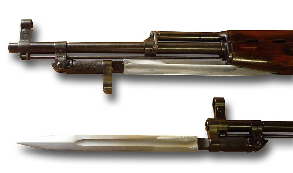 56式半自动步枪的三棱刺刀
