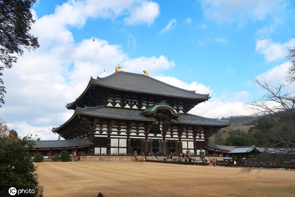 世界最大木质建筑日本奈良东大寺