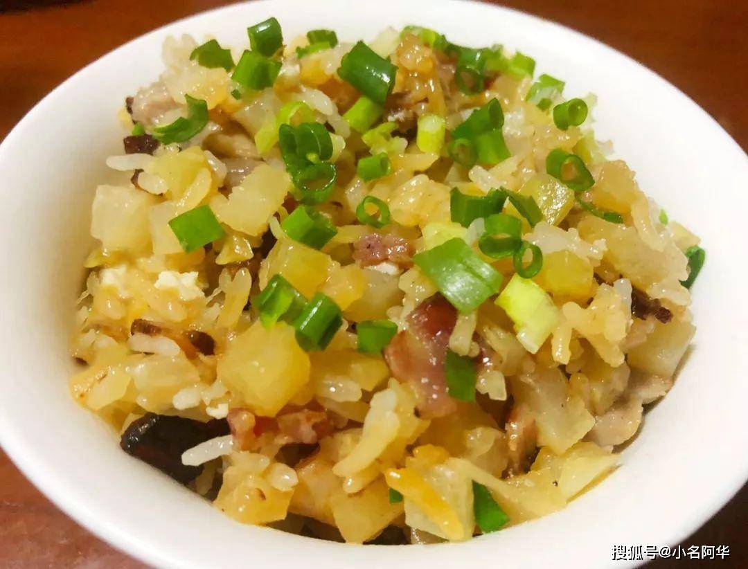 年节年味金玉年,饭香饭甜菜果饭
