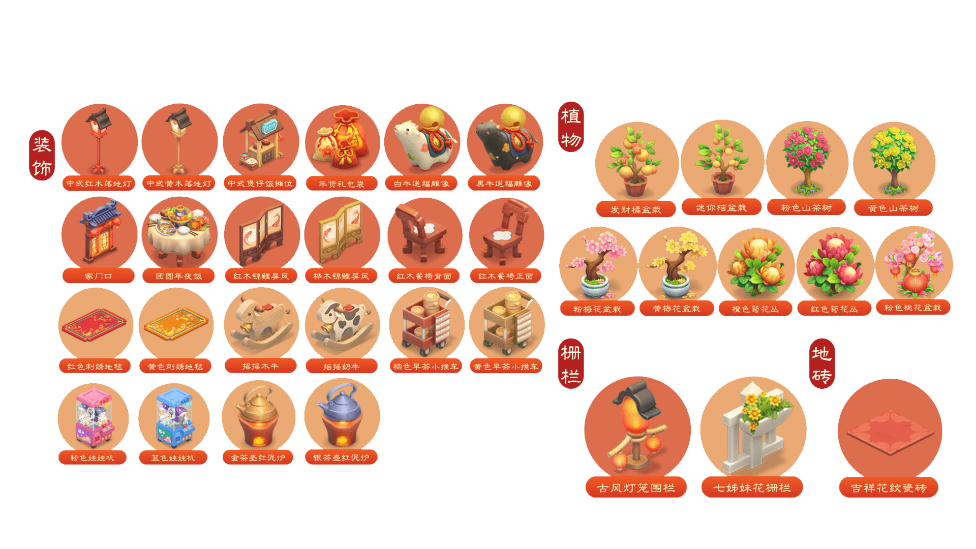 淘宝人生:春节主题家园道具,明日上新!小年快乐!_活动