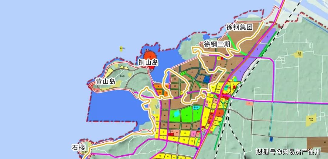 规划图曝光!徐州北区再建一座滨湖新城!