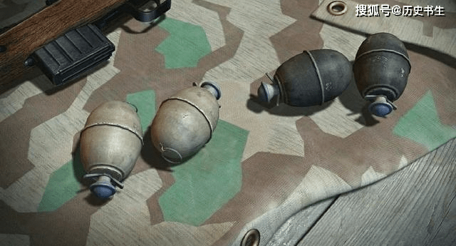 二战盟军使用的卵型手雷和德军的棒式手雷,谁的性能好?_手榴弹