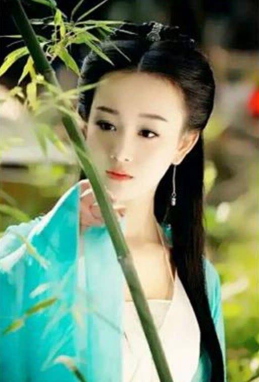 古装蓝衣女神,躲过杨幂,躲过赵丽颖,看到张檬:仙女下凡