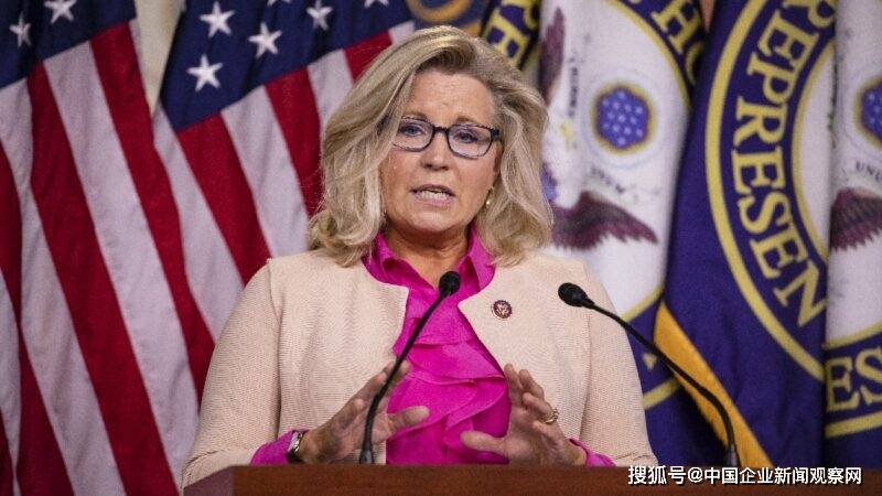 国会众议院共和党会议主席莉兹64切尼(liz cheney)提出严厉谴责,并