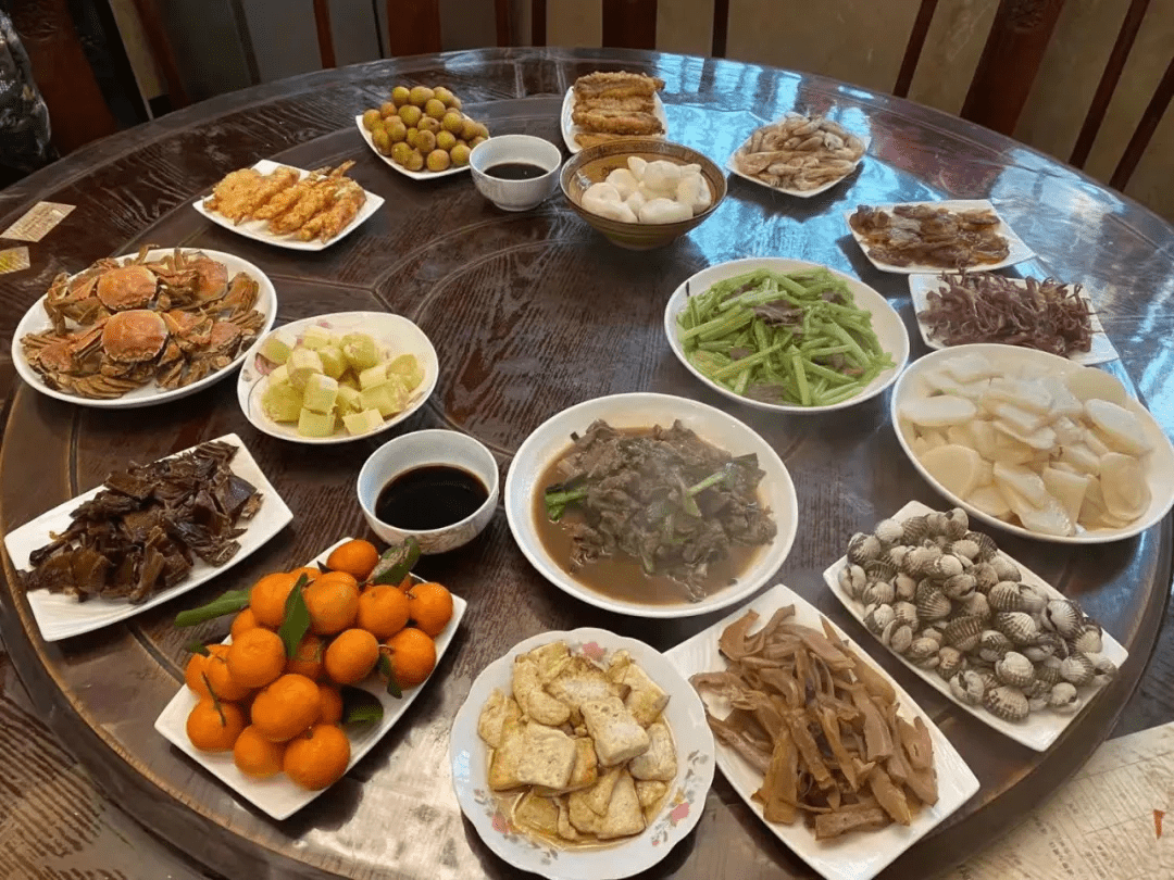 一大波温州人的年夜饭照片流出