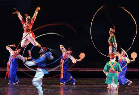 发现非遗之美朝鲜农乐舞