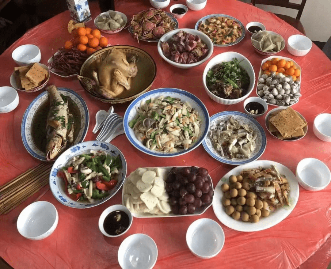 一大波温州人的年夜饭照片流出