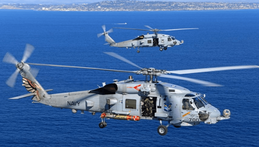 在功能上集合了美军sh-60b,sh-60f两款"海鹰"直升机的优点,可执行反潜