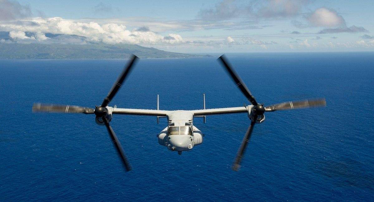 世界上第一种投入使用的倾转旋翼机:mv-22"鱼鹰"兼有各种优点