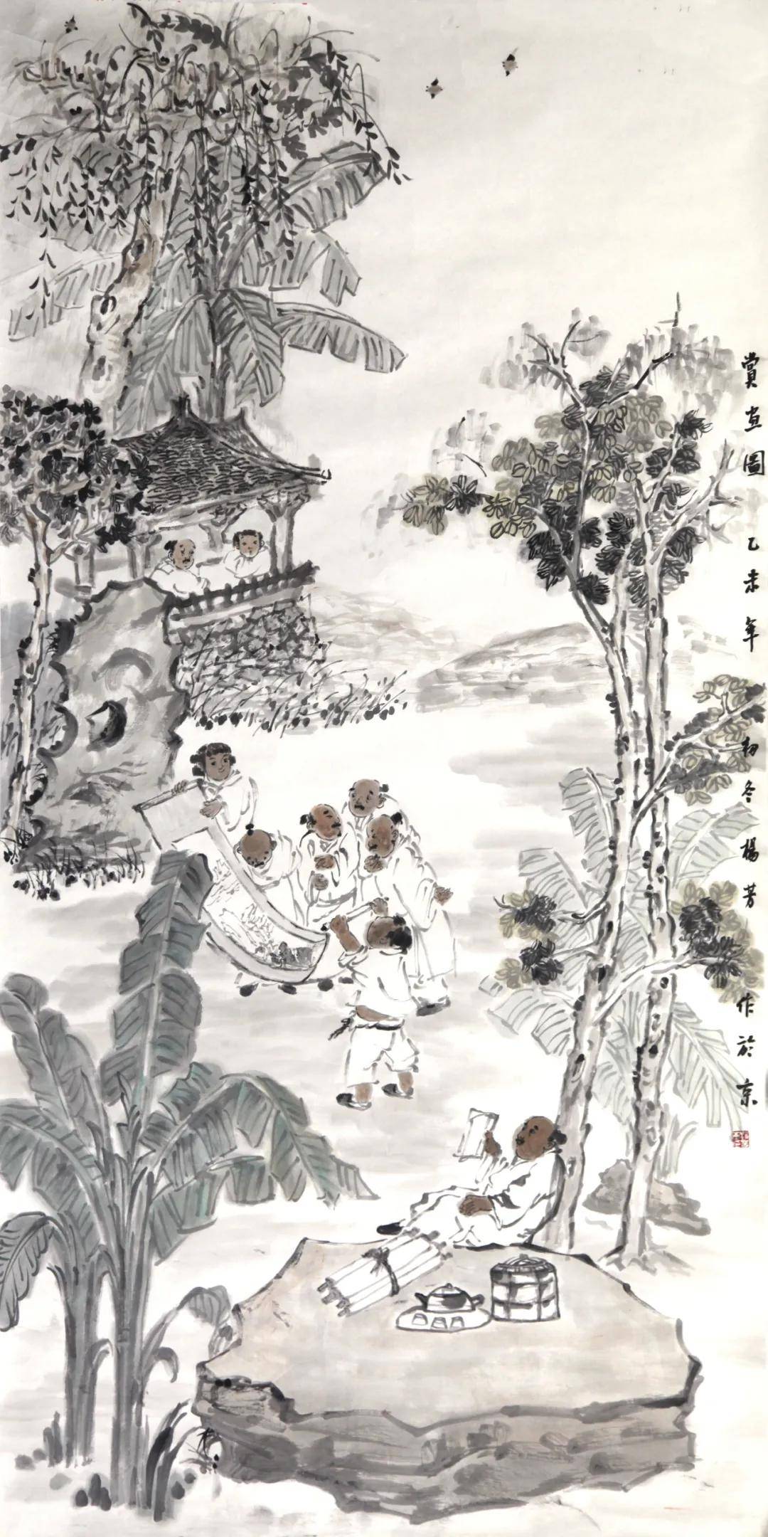 杨芳国画作品欣赏