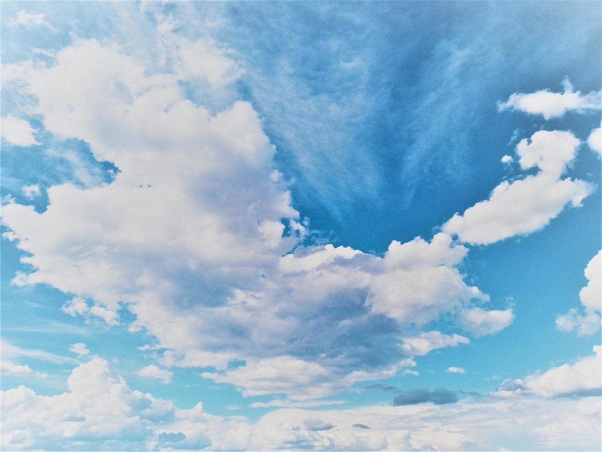 图片素材软绵绵的天空