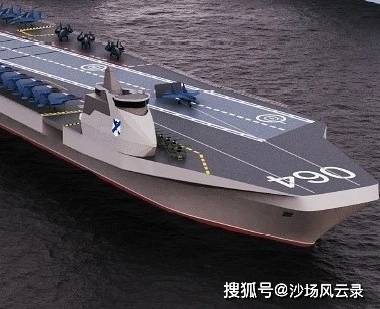 俄罗斯"瓦兰"级新型航母设计出台