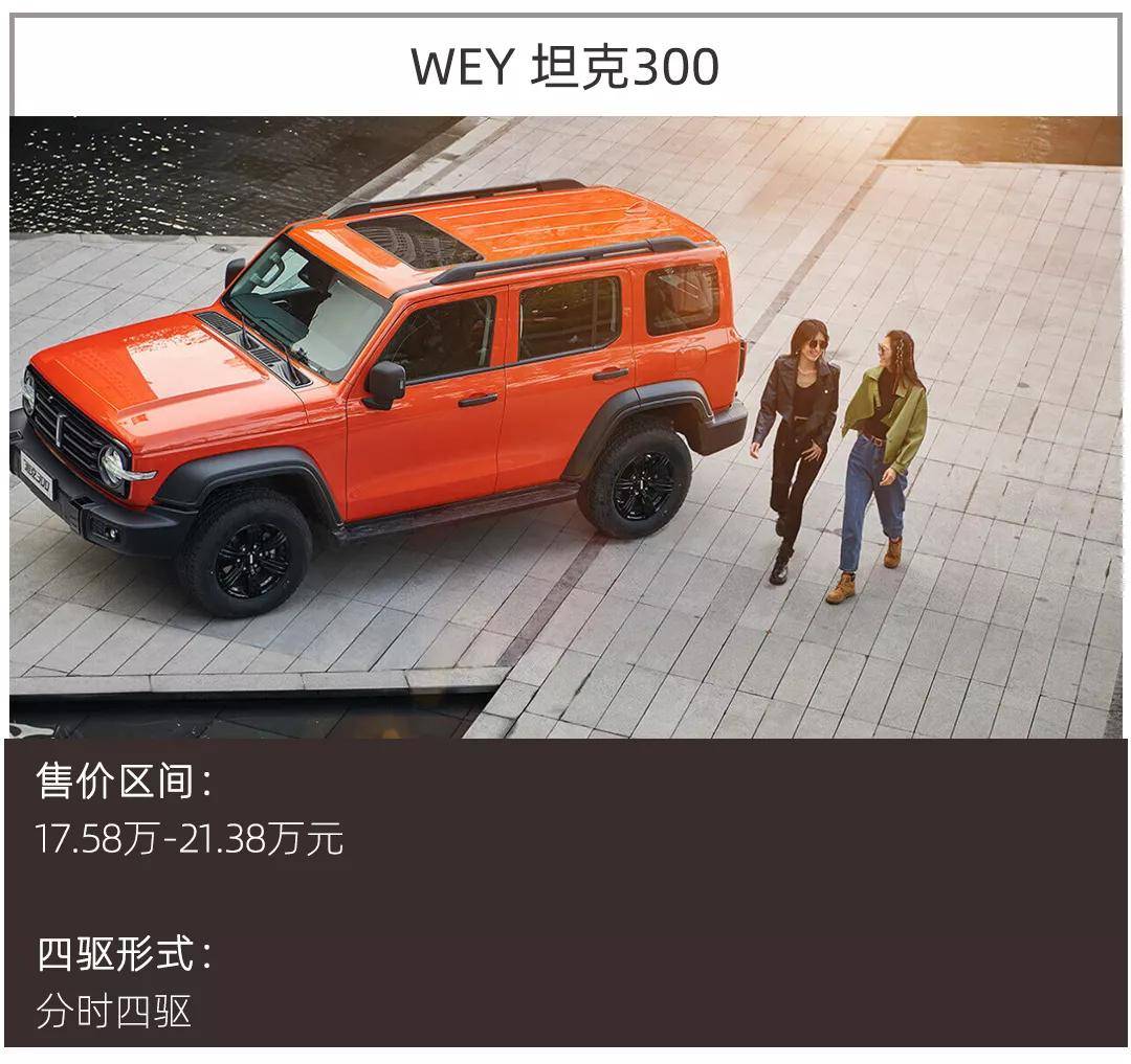 除了wey坦克300,这些20万元的硬派suv同样是好选择!