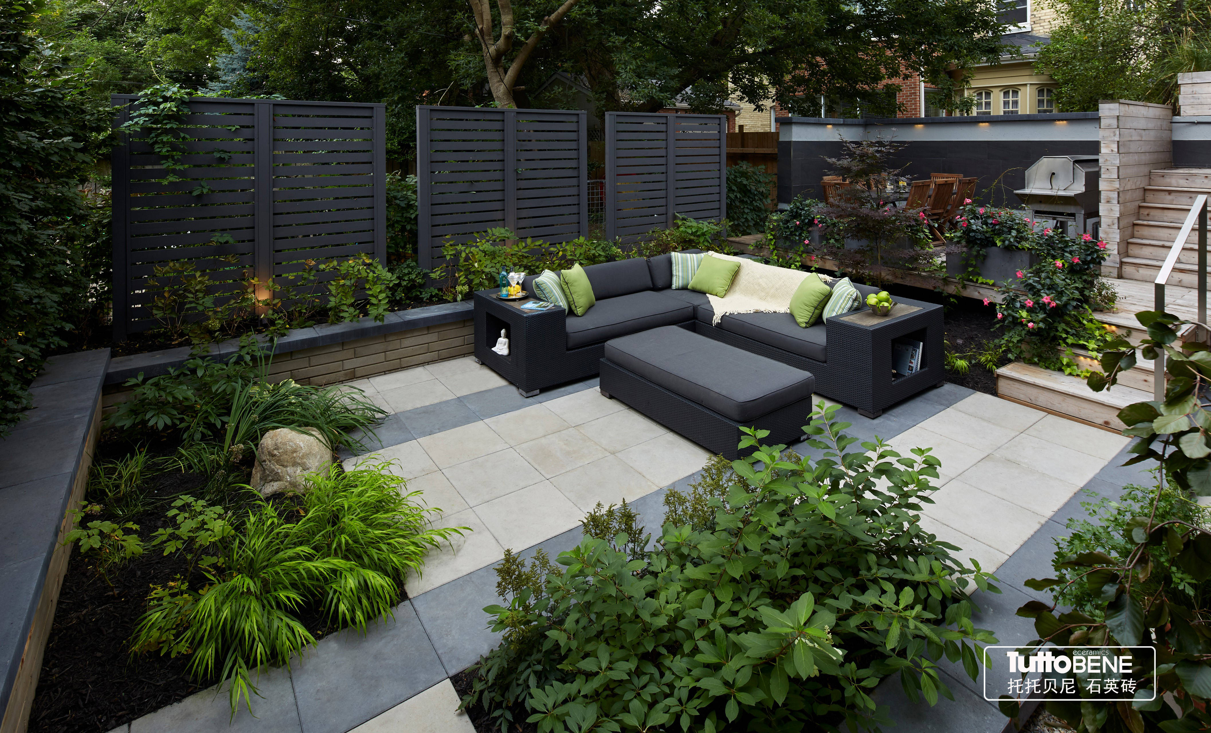 20~40平方的小花园庭院要怎么设计,更显大气时尚?