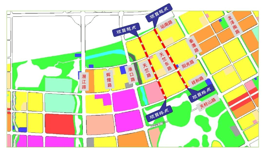 厉害了!安庆秦潭湖片区多条道路规划方案发布