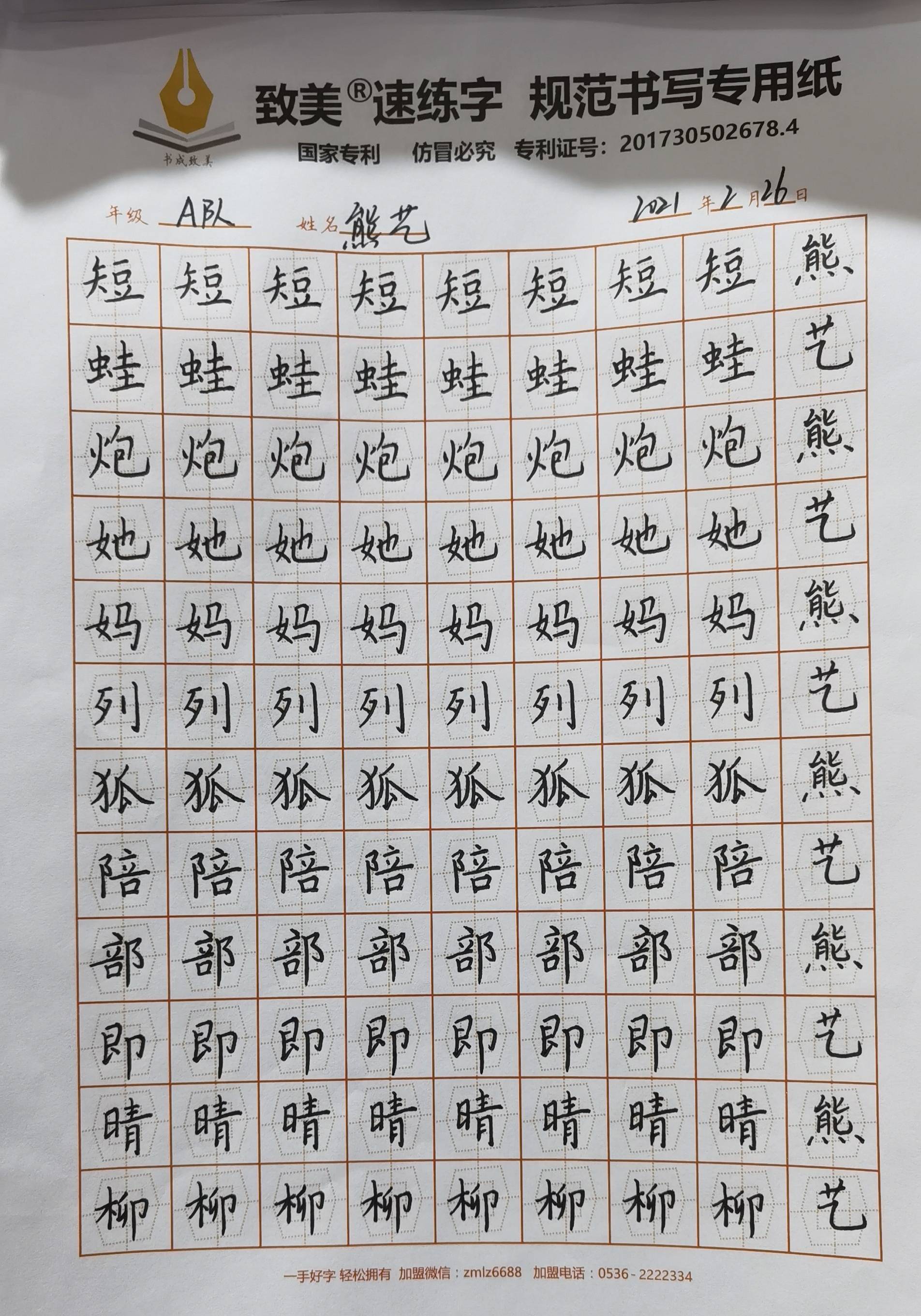 致美规范书写第二十七届师训会圆满结课!_汉字