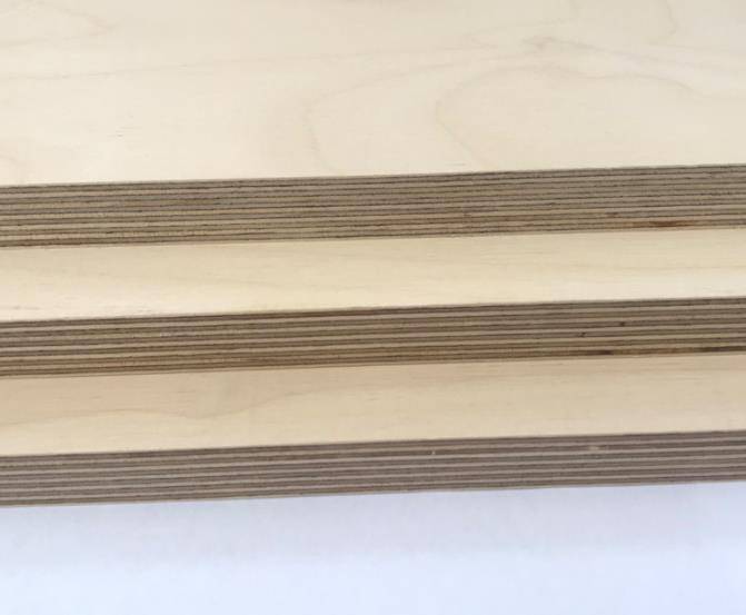 不同厚度的桦木胶合板表现了桦木胶合板的不同的特色