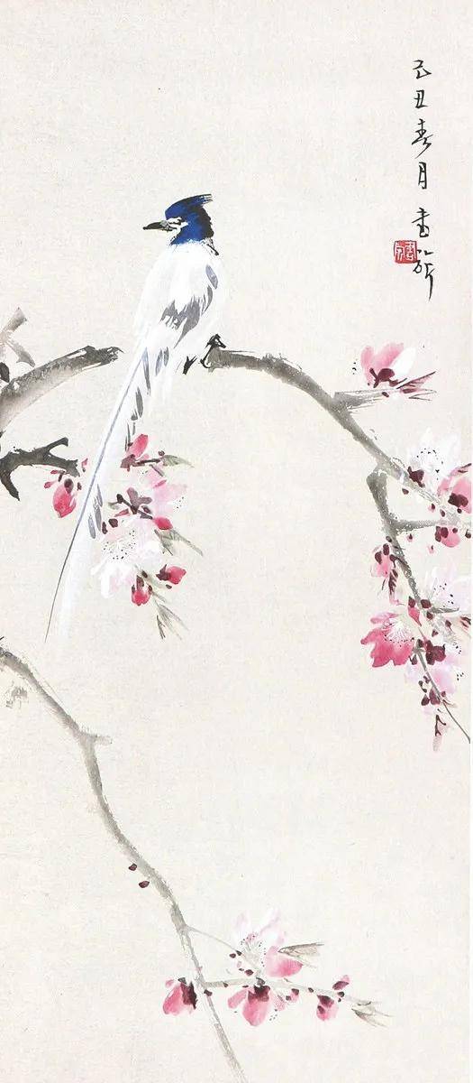 欣赏| 这些小写意画,典雅清新,春意盎然