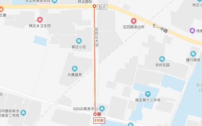 路至华电路段,黄花沟桥至北三环段)复兴路(阳光大街至规划火炬路段