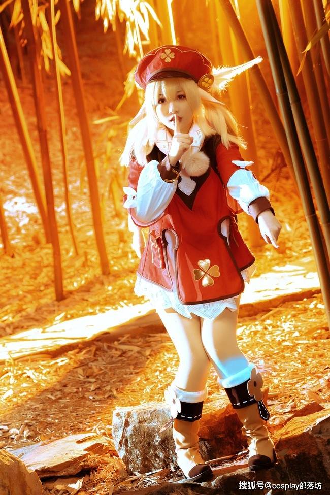 cos:原神cos可莉七七