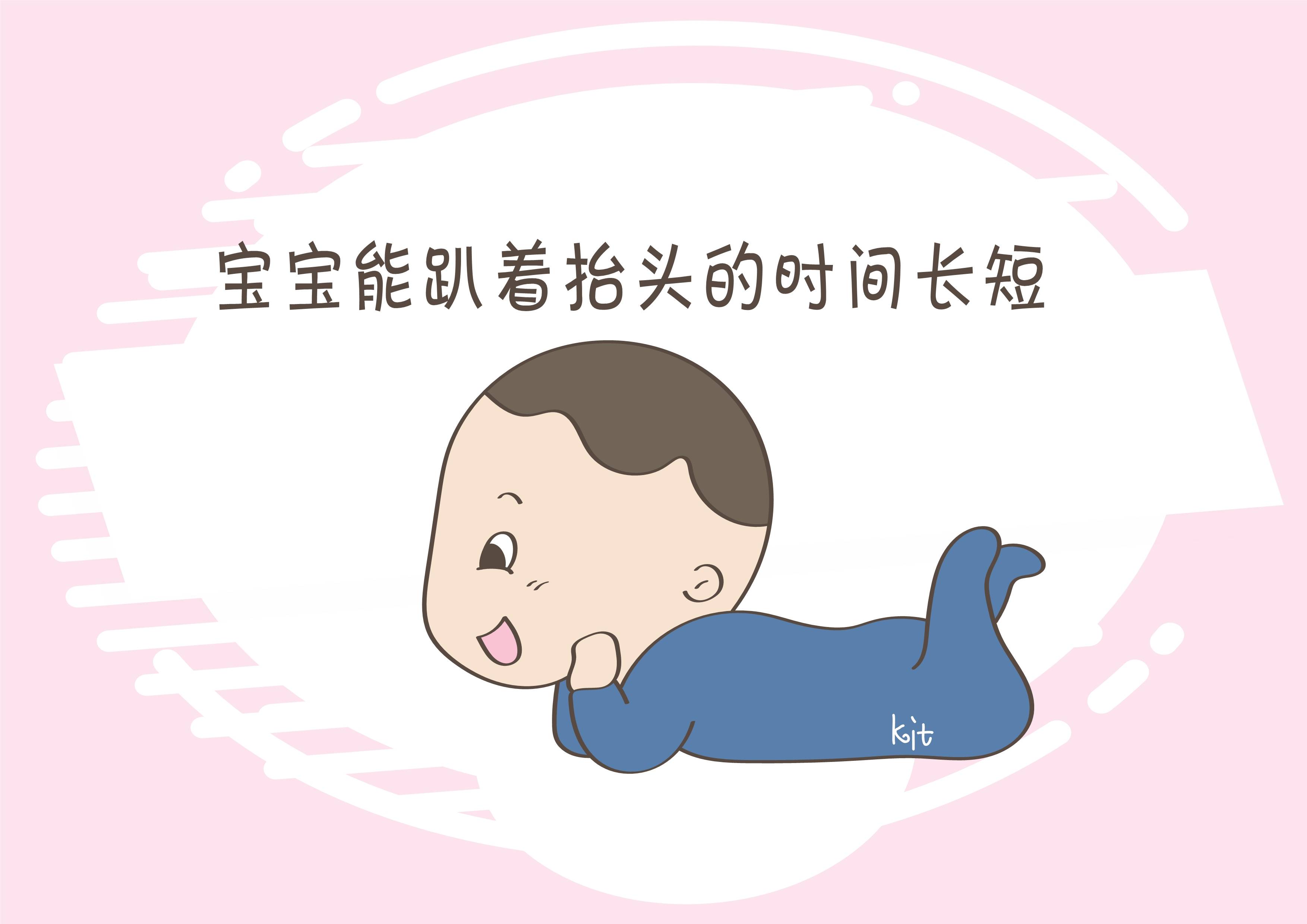 也就是说,如果我们的宝宝趴着抬头的时间是两分钟,那我们竖抱宝宝的