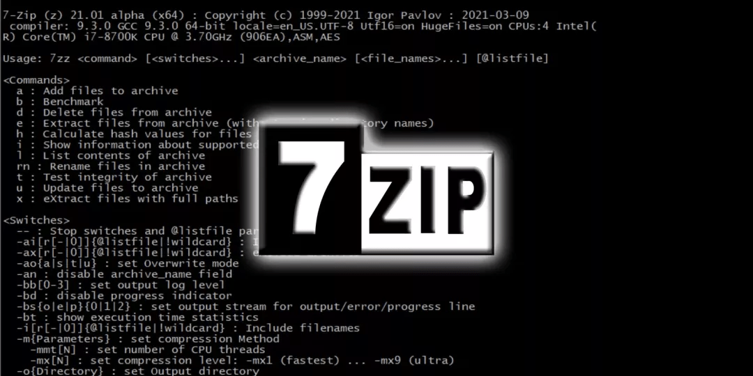 千盼万盼7zipforlinux终于正式发布了