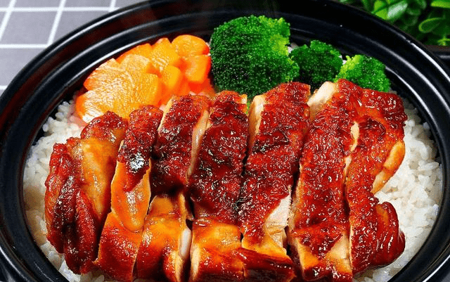 原创老妈手把手教我的照烧鸡排饭,看着就有食欲,好吃到一点都不剩