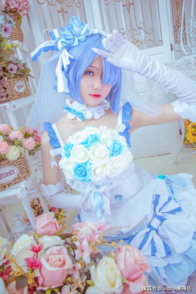 cos:花嫁雷姆cos正片@乔儿