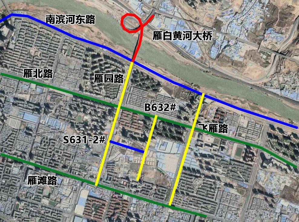 共长约850米 兰州雁滩将新建两条道路