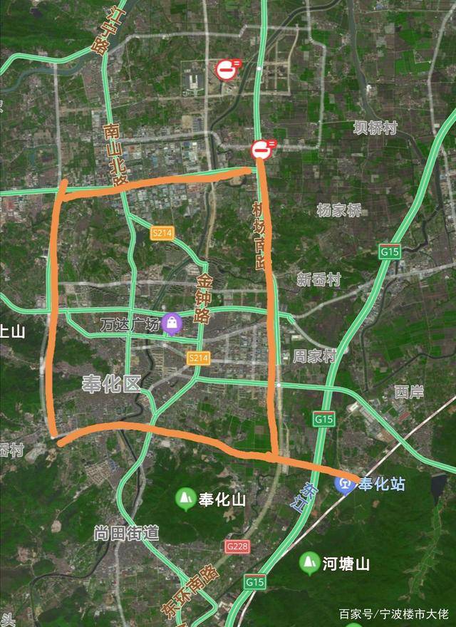 余姚和奉化本来八竿子打不着因为宁波西环快速路的建设将两地距离拉近