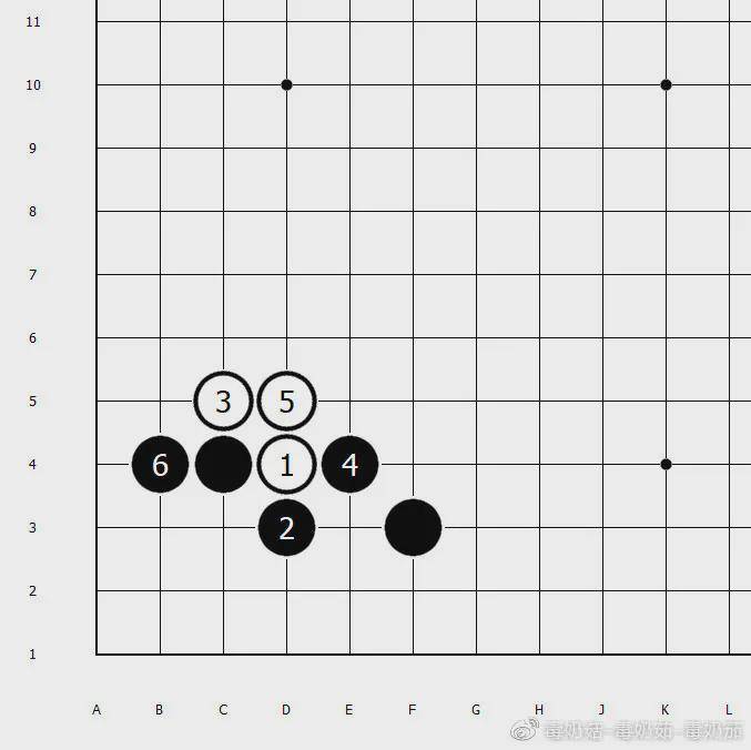 菇 围棋定式:入门到入土76—小目守角·大飞角3